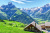 Landscape of Swiss Alpine Nature